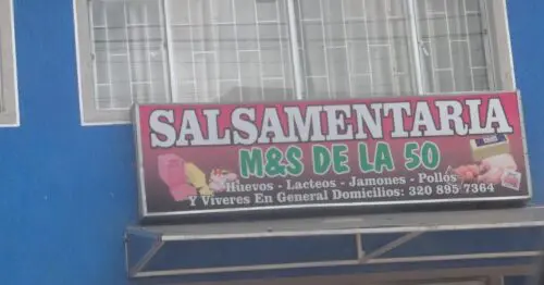 SALSAMENTARIA M&S DE LA 50 SALSAMENTARIA M&S DE LA 50